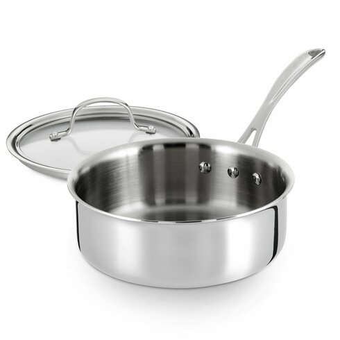 calphalon tri ply stainless steel 2.5 qt.saucepa